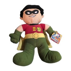ROBIN SUPER FRIENDS DC Comics 13" Plush STUFFED ANIMAL TOY NEW Batman